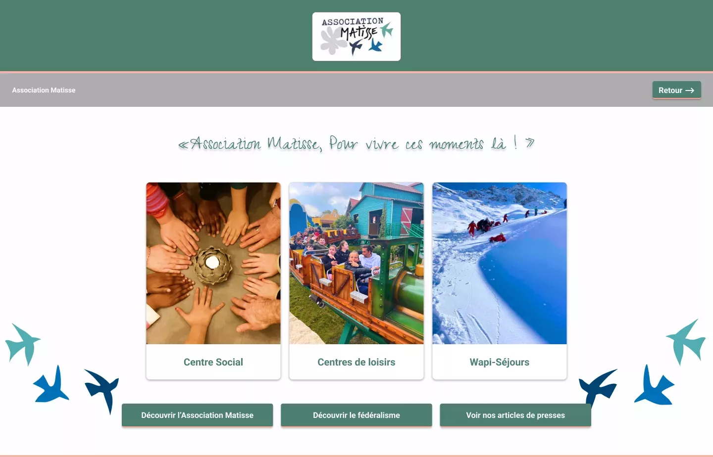 Site de L’Association Matisse